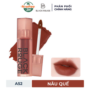 Son Kem Lì Black Rouge A52 Cinnamon Brown - Nâu Quế 4.5ml