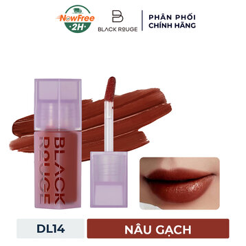 Son Tint Black Rouge DL14 Maximal Brown - Nâu Gạch 4.1g