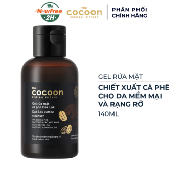 Gel Rửa Mặt Cocoon Cà Phê Đắk Lắk Cho Làn Da Tươi Mới 140ml