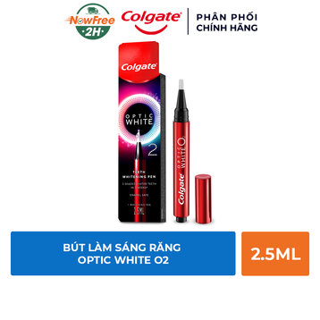 Bút Làm Trắng Răng Colgate Optic White O2 2.5ml