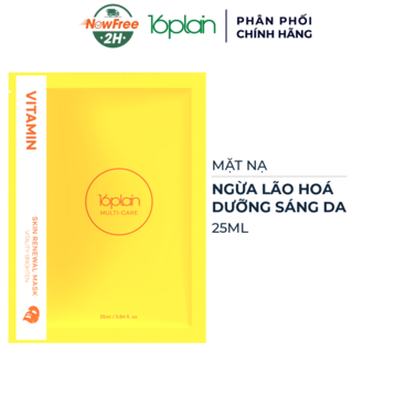 Mặt Nạ 16plain Vitamin Ngừa Lão Hoá, Sáng Da 25ml
