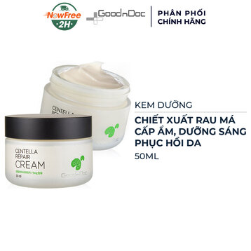 Kem Dưỡng GoodnDoc Rau Má Dưỡng Ẩm Phục Hồi Da 50ml