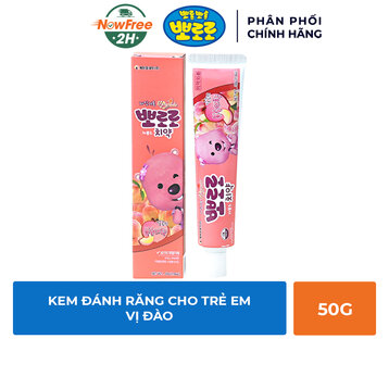 Kem Đánh Răng Pororo Cho Trẻ Em Vị Đào 50g
