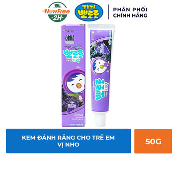 Kem Đánh Răng Pororo Cho Trẻ Em Vị Nho 50g