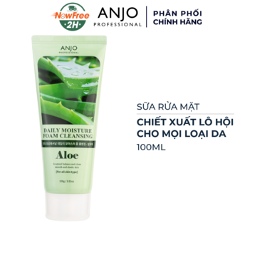 Sữa Rửa Mặt Anjo Professional Chiết Xuất Lô Hội 100ml
