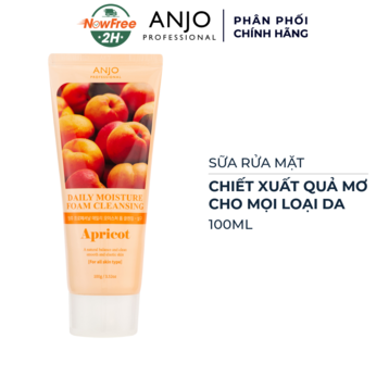 Sữa Rửa Mặt Anjo Professional Chiết Xuất Quả Mơ 100ml
