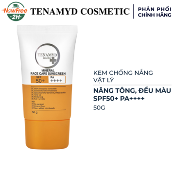 Kem Chống Nắng Tenamyd Vật Lý SPF50+ PA++++ 50g