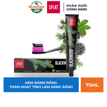 Kem Đánh Răng Splat Than Hoạt Tính Làm Sáng Răng 75ml