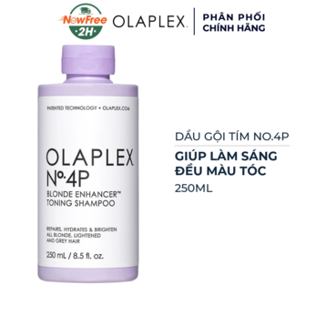 Dầu Gội Tím Olaplex No.4P Làm Sáng Và Đều Màu Tóc 250ml