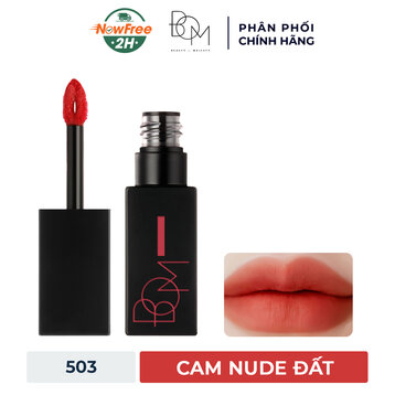 Son Kem Lì B.O.M #H BG 503 Cinnamon Beige - Cam Da Đất 8.5g