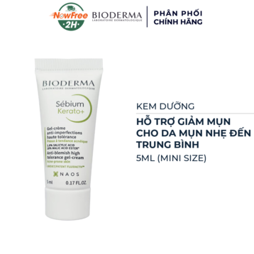 [Mini] Kem Dưỡng Bioderma Giảm Mụn &amp; Thâm Mụn 5ml