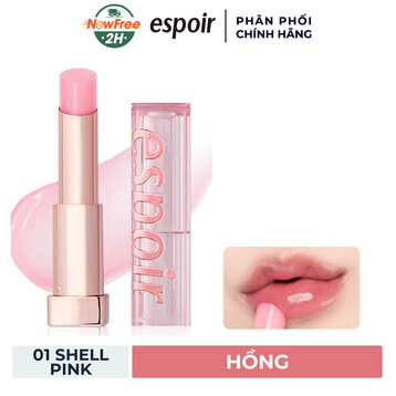 Son Dưỡng Có Màu Espoir 01 Shell Pink - Hồng 4.5g