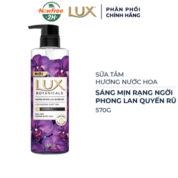 Sữa Tắm Lux Botanicals Hương Phong Lan Quyến Rũ 570g