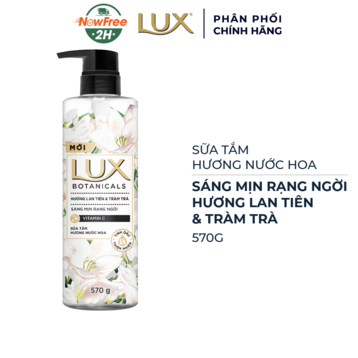 Sữa Tắm Lux Botanicals Hương Lan Tiên &amp; Tràm Trà 570g