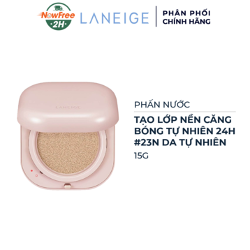 Phấn Nước Laneige Cho Lớp Nền Căng Bóng Tự Nhiên 24H #23N 15g