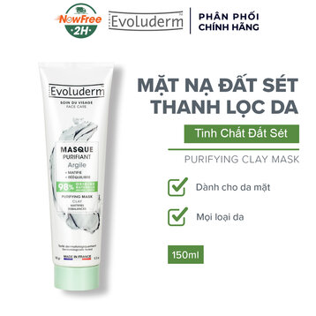 Mặt Nạ Evoluderm Tinh Chất Đất Sét Thanh Lọc Da 150g