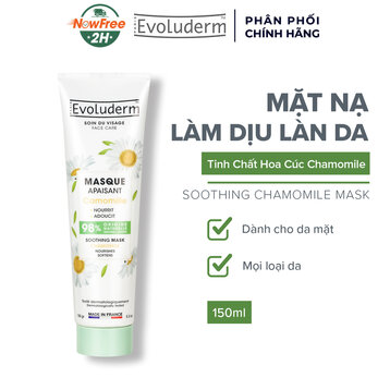 Mặt Nạ Evoluderm Tinh Chất Hoa Cúc Chamomile Làm Dịu Da 150g