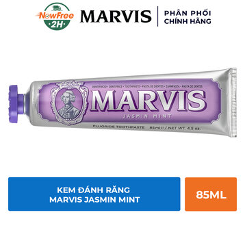 Kem Đánh Răng Marvis Màu Tím Chiết Xuất Hoa Nhài 85ml