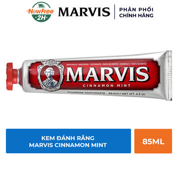Kem Đánh Răng Marvis Màu Đỏ Hương Quế Cay Nồng 85ml