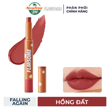 Son Môi Flawsome Falling Again - Hồng Đất 2g