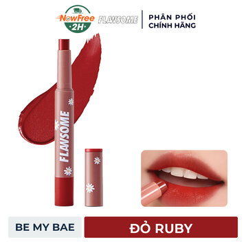 Son Môi Flawsome Be My Bae - Đỏ Ruby 2g