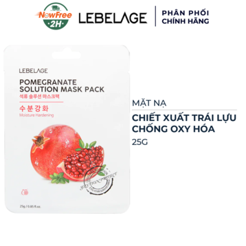 Mặt Nạ Lebelage Trái Lựu Chống Oxy Hóa 25g