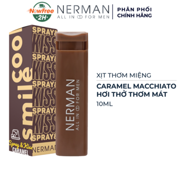 Xịt Thơm Miệng Nerman Caramel 10ml