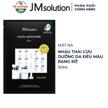 Mặt Nạ JMsolution Lanolin Dưỡng Da Đều Màu, Rạng Rỡ 30ml