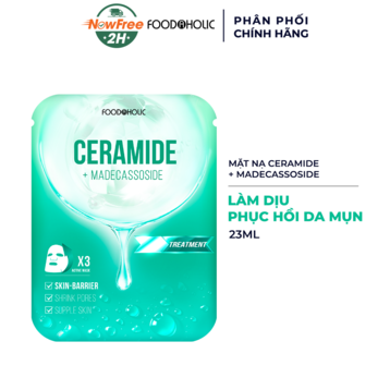 Mặt Nạ Foodaholic Ceramide Làm Dịu, Phục Hồi Da Mụn 23ml