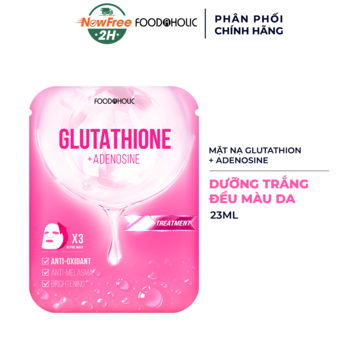 Mặt Nạ Foodaholic Glutathione Dưỡng Sáng, Đều Màu Da 23ml