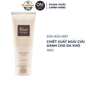 Sữa Rửa Mặt On: The Body Chiết Xuất Ngải Cứu Cho Da Khô 150g