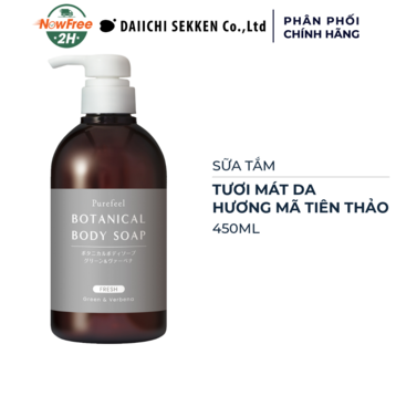 Sữa Tắm Daiichi Sekken Purefeel Hương Mã Tiên Thảo 450ml