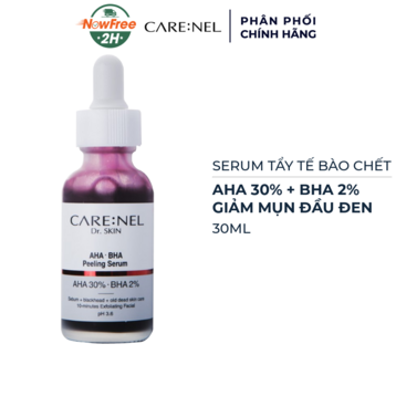 Serum Tẩy Tế Bào Chết Care:Nel Giảm Mụn Đầu Đen 30ml