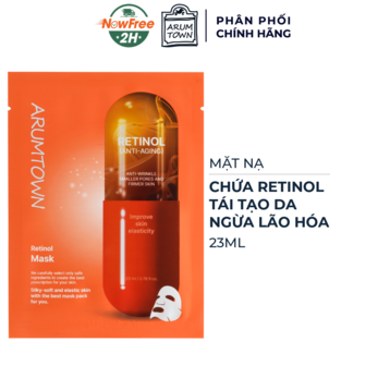 Mặt Nạ Arumtown Retinol Tái Tạo Da, Ngừa Lão Hóa 23ml