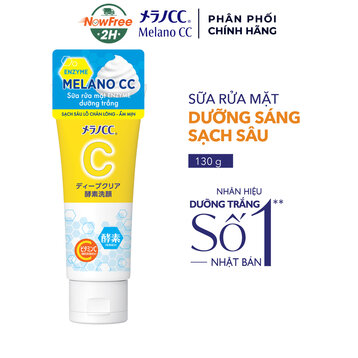 Sữa Rửa Mặt Melano CC Dưỡng Sáng, Sạch Sâu 130g