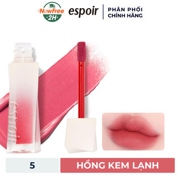 Son Kem Lì Espoir 5 Serenade Màu Hồng Kem Lạnh 5.5g