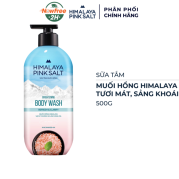 Sữa Tắm Muối Hồng Himalaya Pink Salt Tươi Mát, Sảng Khoái 500g