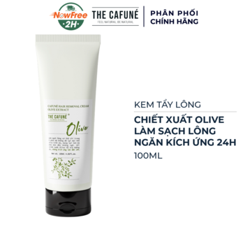Kem Tẩy Lông The Cafuné Chiết Xuất Olive 100ml