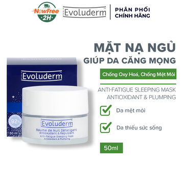 Mặt Nạ Ngủ Evoluderm Giảm Mệt Mỏi Và Chống Oxy Hóa 50ml
