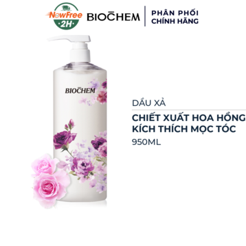 Dầu Xả Biochem Chiết Xuất Hoa Hồng Kích Thích Mọc Tóc 950ml