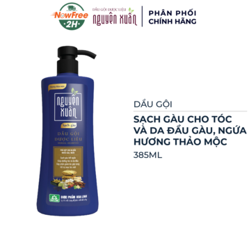 Dầu Gội Nguyên Xuân Dược Liệu Sạch Gàu 385ml