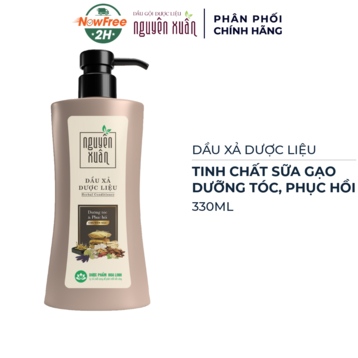 Dầu Xả Nguyên Xuân Dược Liệu Từ Sữa Gạo Phục Hồi Tóc 330ml
