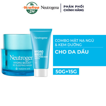 Combo Neutrogena Mặt Nạ Ngủ + Kem Dưỡng Cho Da Dầu
