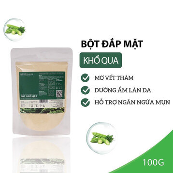 Bột Khổ Qua Milaganics Mờ Vết Thâm, Dưỡng Ẩm Da 100g
