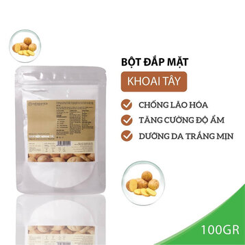 Bột Khoai Tây Milaganics Dưỡng Sáng Da, Ngừa Lão Hóa 100g