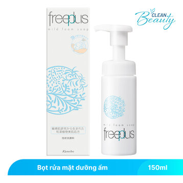 Bọt Rửa Mặt Freeplus Sạch Sâu Và Dưỡng Ẩm Da 150ml