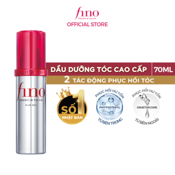 Dầu Dưỡng Tóc Fino Premium Touch Cải Thiện Tóc Hư Tổn 70ml