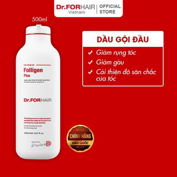 Dầu Gội Dr.ForHair Giảm Gãy Rụng, Giúp Mọc Tóc 500ml
