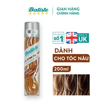 Dầu Gội Khô Batiste Dành Cho Tóc Nâu 200ml