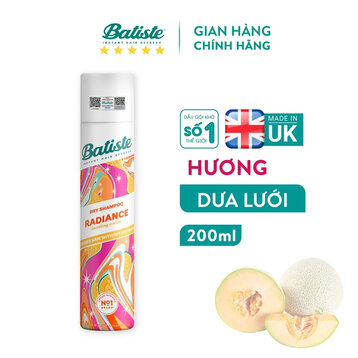 Dầu Gội Khô Batiste Hương Dưa Lưới 200ml